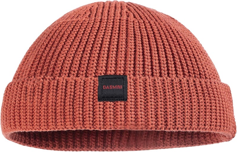 DASMINI Fisherman Beanie Hats for Men Women,Knit Trawler Skull Cap,Watch Cap,Spring Fall Winter Warm Short Hats - Image 4